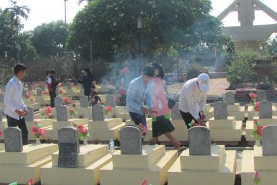 Trường THCS Ngô Mây tổ chức ngoại khóa cho học sinh cuối cấp