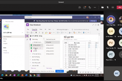 Trường THCS Ngô Mây tổ chức tập huấn, trao đổi kinh nghiệm để tổ chức dạy học trực tuyến hiệu quả