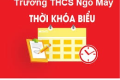 Thời khóa biểu học kỳ I Năm học 2025-2026